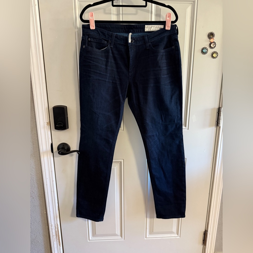 Rag & Bone Dre Low-Rise Slim Boyfriend Jeans in Esme size 29